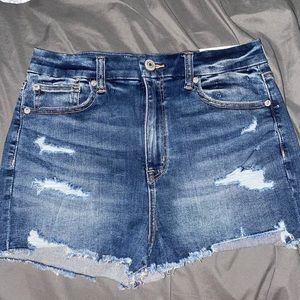 High waisted AE short shorts